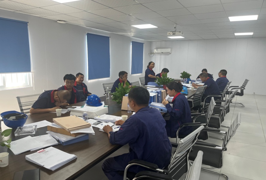 公司開(kāi)展年度質(zhì)量、環(huán)境、職業(yè)健康安全管理體系內(nèi)審工作