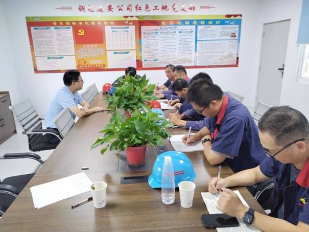 公司開(kāi)展第三季度安全、環(huán)保、消防綜合檢查 