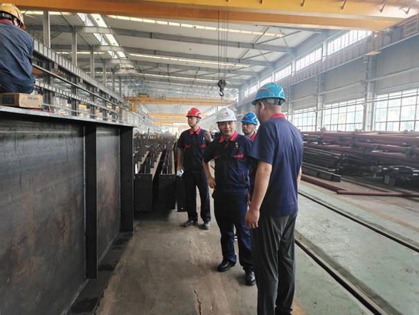 公司開(kāi)展第三季度安全、環(huán)保、消防綜合檢查 